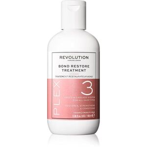 Revolution Haircare Plex No.3 Bond Restore Treatment intenzivní vlasová kúra pro suché a poškozené vlasy 100 ml obraz
