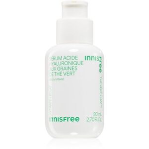 innisfree Green Tea Seed Hyaluronic Serum zklidňující pleťové sérum pro rozjasnění a hydrataci 80 ml obraz