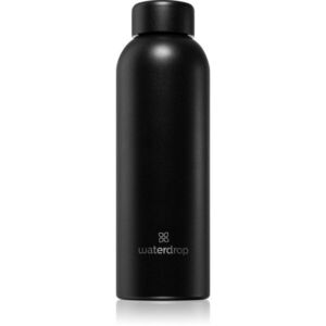 Waterdrop Thermo Steel nerezová láhev na vodu barva Black Matt 1 ks obraz