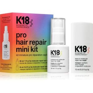 K18 Molecular Repair Mini Kit dárková sada pro poškozené vlasy 2 ks obraz