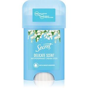 Secret Delicate Antiperspirant Cream Stick krémový antiperspirant pro ženy 40 ml obraz