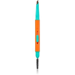 Trouble Maker Feral Brow Blade tužka na obočí s kartáčkem 2 v 1 odstín Medium Brown 0.12 g obraz