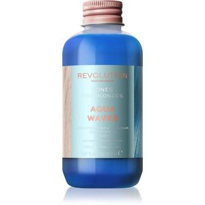 Revolution Haircare Tones For Blondes tónovací balzám pro blond vlasy odstín Aqua Waves 150 ml obraz