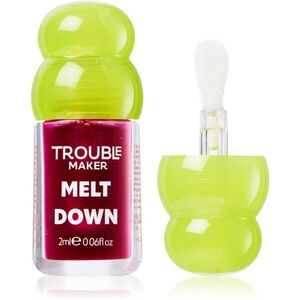 Trouble Maker Melt Down Lip Oil olej na rty odstín Tipping Point Purple 3 ml obraz