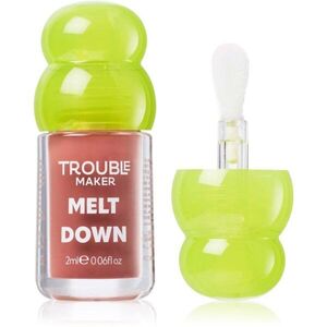 Trouble Maker Melt Down Lip Oil olej na rty odstín Slip n Slide Nude 3 ml obraz