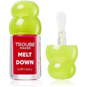 Trouble Maker Melt Down Lip Oil olej na rty odstín Overload Pink 3 ml obraz