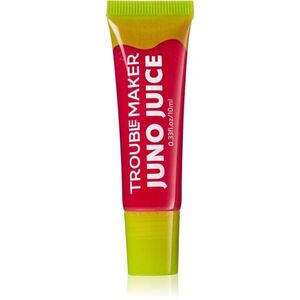 Trouble Maker Juno Juice Lipgloss lesk na rty odstín Paris Hot Pink 10 ml obraz