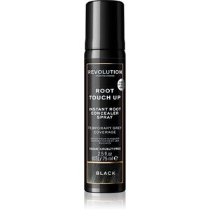 Revolution Haircare Root Touch Up sprej pro okamžité zakrytí odrostů odstín Black 75 ml obraz
