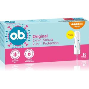 o.b. Original Super tampony pro silnou menstruaci 16 ks obraz
