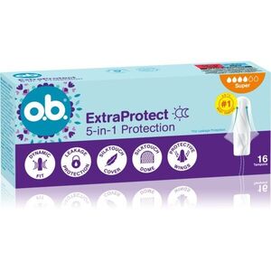 o.b. Extra Protect Super tampony 16 ks obraz