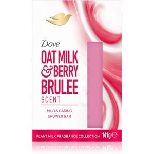 Dove Oat Milk & Berry Brulee čisticí tuhé mýdlo 141 g obraz