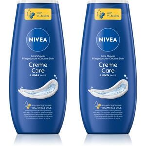 NIVEA Creme Care pečující sprchový gel výhodné balení obraz