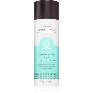 Frank Body Smoothing AHA jemné exfoliační mléko s AHA kyselinami 140 ml obraz