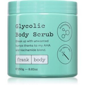 Frank Body Glycolic tělový peeling s kyselinou glykolovou 250 g obraz