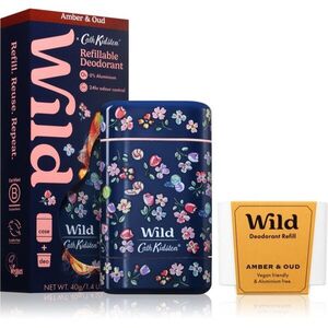 Wild Amber & Oud Marble Ditsy Case tuhý deodorant s pouzdrem 40 g obraz