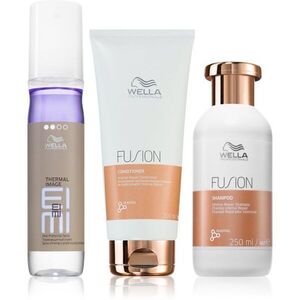 Wella Professionals Fusion výhodné balení pro barvené a poškozené vlasy obraz