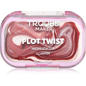 Trouble Maker Plot Twist Cream Highlight tuhý krémový rozjasňovač odstín Earth Turnt Bronze 2.5 g obraz