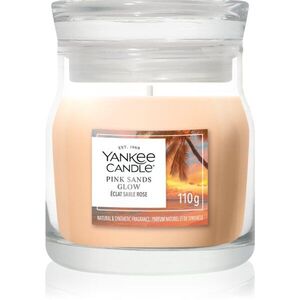 Yankee Candle Pink Sands Glow vonná svíčka Signature 110 g obraz