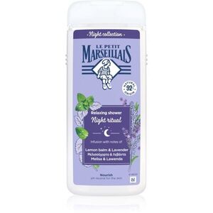 Le Petit Marseillais Night Collection Meduňka & Levandule relaxační sprchový gel 650 ml obraz