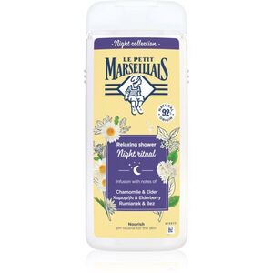 Le Petit Marseillais Night Collection Heřmánek & Bez relaxační sprchový gel 650 ml obraz
