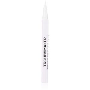Trouble Maker Outsider precizní tekutá oční linka odstín Spooky Island White 0.5 ml obraz