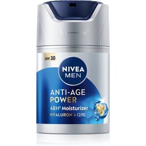 NIVEA MEN Anti-Age Power intenzivní hydratační krém proti vráskám SPF 30 50 ml obraz