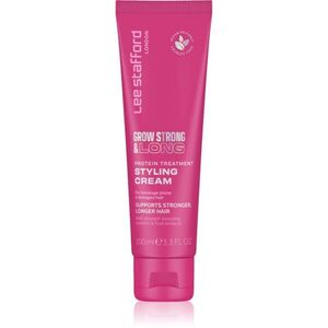 Lee Stafford Grow Strong & Long Styling Cream stylingový krém s proteinem 100 ml obraz