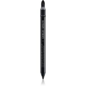 Armani Smooth Silk Waterproof Eye Pencil voděodolná tužka na oči s aplikátorem odstín 01 Black 1.2 g obraz