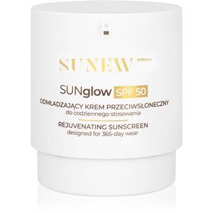 SUNEWMED+ SUNglow Anti-Aging Face Sunscreen SPF 50 opalovací krém s omlazujícím účinkem SPF 50 50 ml obraz