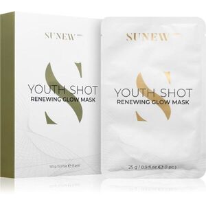 SUNEWMED+ Youth Shot Regenerating Glow Face Sheet Mask plátýnková maska pro regeneraci pleti 6 ks obraz