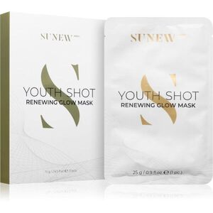 SUNEWMED+ Youth Shot Regenerating Glow Face Sheet Mask plátýnková maska pro regeneraci pleti 3 ks obraz