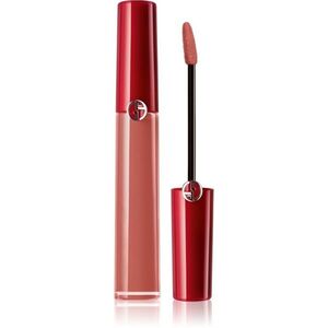 Armani Lip Maestro Liquid Lipstick dlouhotrvající tekutá rtěnka odstín 214 Peachy Brown 6.5 ml obraz