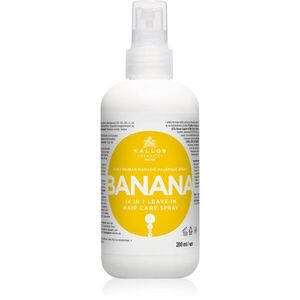 Kallos KJMN Professional Banana bezoplachový sprej na vlasy 200 ml obraz
