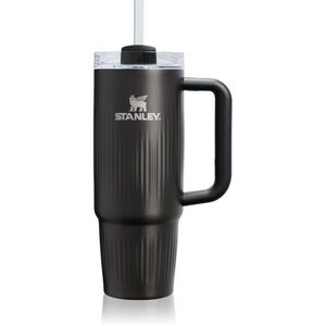 Stanley Quencher H2.O FlowState™ Fluted Tumbler nerezový tumbler s brčkem střední Black PVD 1 ks obraz