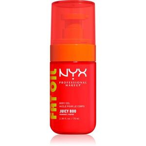 NYX Professional Makeup Fat Oil Body vyživující tělový olej dodávající hydrataci a lesk s vůní Juicy Boo 70 ml obraz