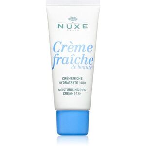 Nuxe Crème Fraîche de Beauté Moisturizing Rich Cream výživný hydratační krém pro suchou až velmi suchou citlivou pleť 30 ml obraz