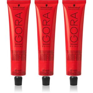 Schwarzkopf Professional IGORA Royal barva na vlasy výhodné balení odstín 5-0 Light Brown Natural 3x60 ml obraz