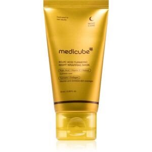 medicube Kojic Acid Turmeric Night Wrapping Mask rozjasňující maska pro mdlou, nesjednocenou pleť na noc 75 ml obraz