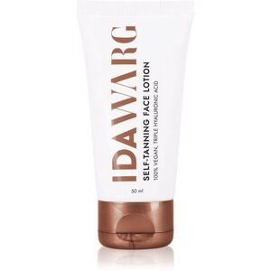 IDA WARG Beauty Self-Tanning Face Lotion samoopalovací mléko na obličej bez parfemace 50 ml obraz