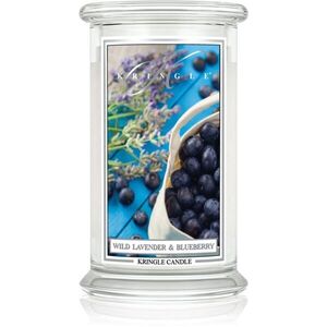 Kringle Candle Classic Wild Lavender & Blueberry vonná svíčka 623 g obraz