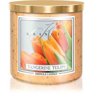 Kringle Candle Tangerine Tulips vonná svíčka 467 g obraz