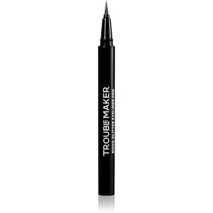 Trouble Maker Nova Glitter Liquid Eyeliner Pen třpytivá linka na oči odstín Black Hole Black 0.5 ml obraz