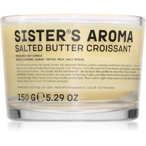 Sister's Aroma Salted Butter Croissant vonná svíčka 150 g obraz