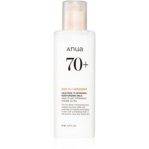 Anua Rice 70 Intensive Moisturizing Milk rozjasňující a hydratační mléko na obličej 150 ml obraz