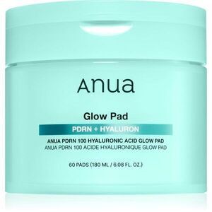 Anua PDRN 100 Hyaluronic Acid Glow Pad tonizační polštářky pro hydrataci a vypnutí pokožky 60 ks obraz