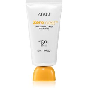 Anua Zero-Cast Moisturizing Finish Sunscreen hydratační ochranný krém SPF 50 50 ml obraz