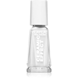 Layla Cosmetics Ceramic Effect lak na nehty odstín N.36 Pure White 10 ml obraz