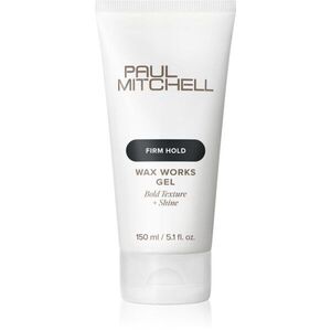Paul Mitchell Firm Hold Wax Works Gel gel na vlasy pro zářivý lesk 150 ml obraz