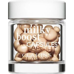 Clarins Milky Boost Capsules rozjasňující make-up kapsle odstín 02 30x0.2 ml obraz