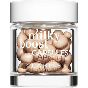 Clarins Milky Boost Capsules rozjasňující make-up kapsle odstín 03 30x0.2 ml obraz